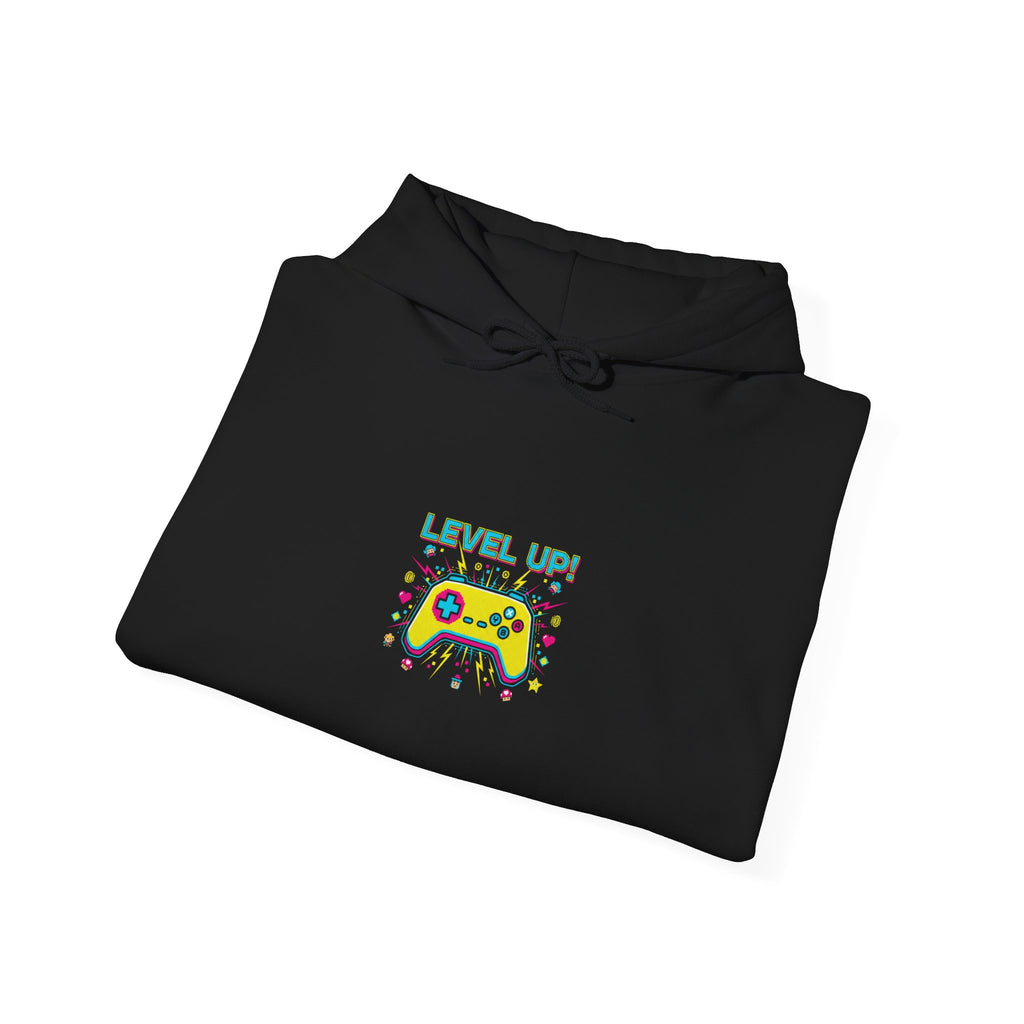 Level Up pixel controller Hoodie | gamer shirt, pixel art design