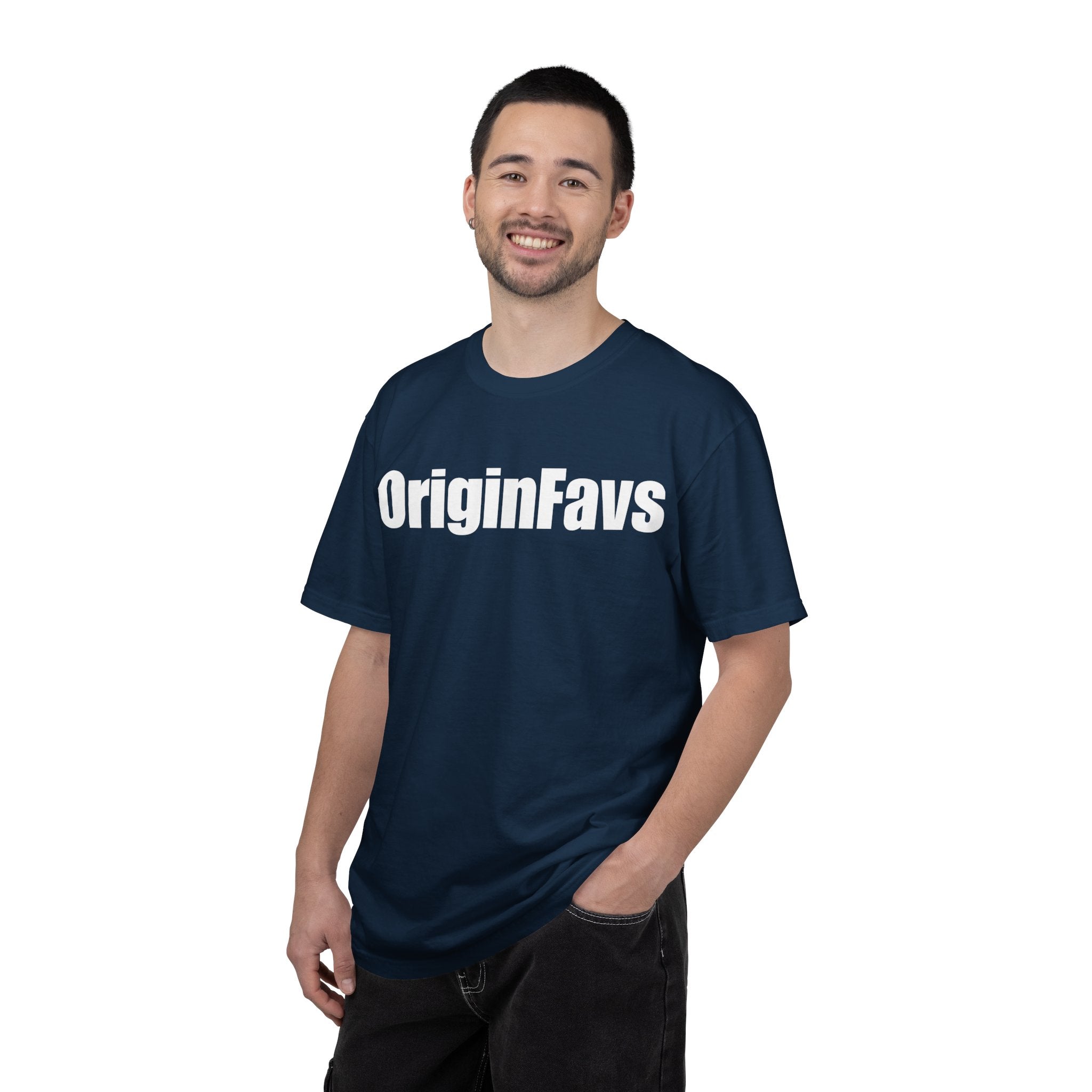Copy of OriginFavs Logo T‑Shirt — Minimal Text Graphic Tee
