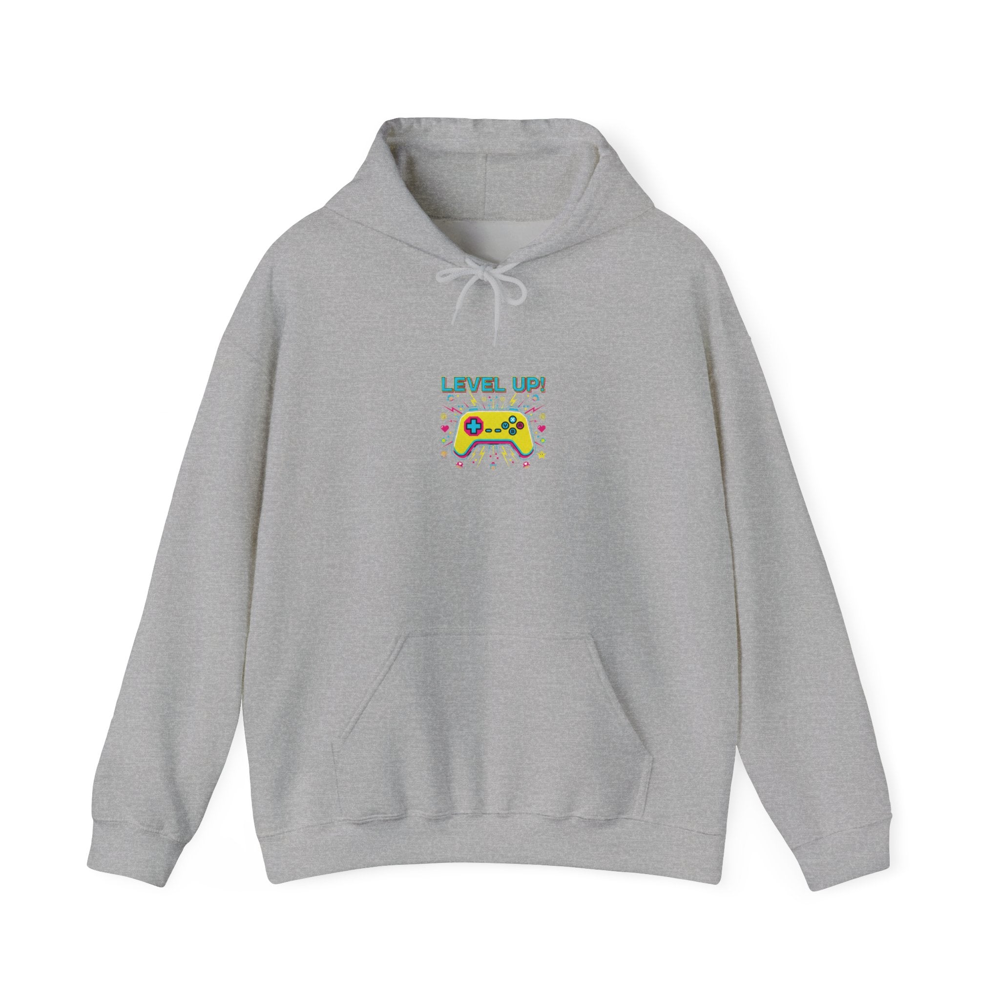 Level Up pixel controller Hoodie | gamer shirt, pixel art design