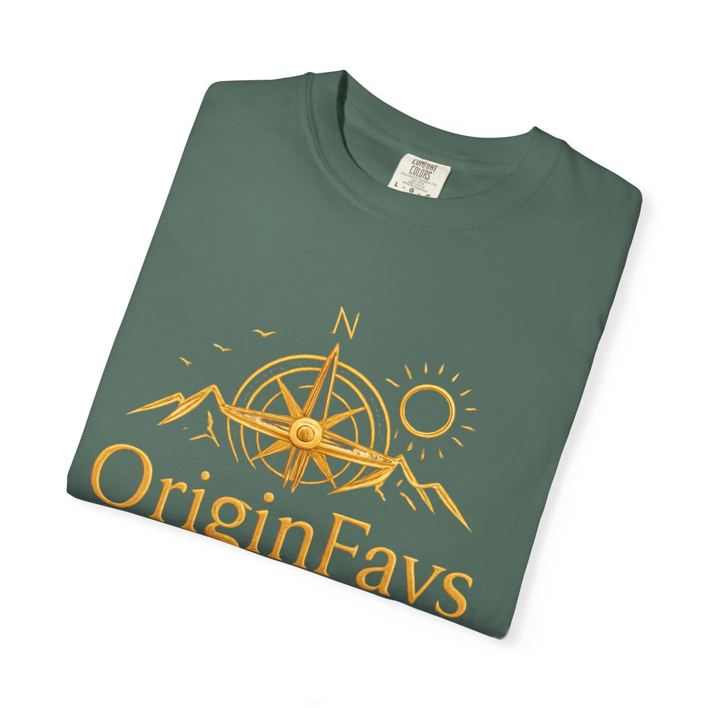 OriginFavs Compass Graphic T-Shirt — Adventure Travel Tee