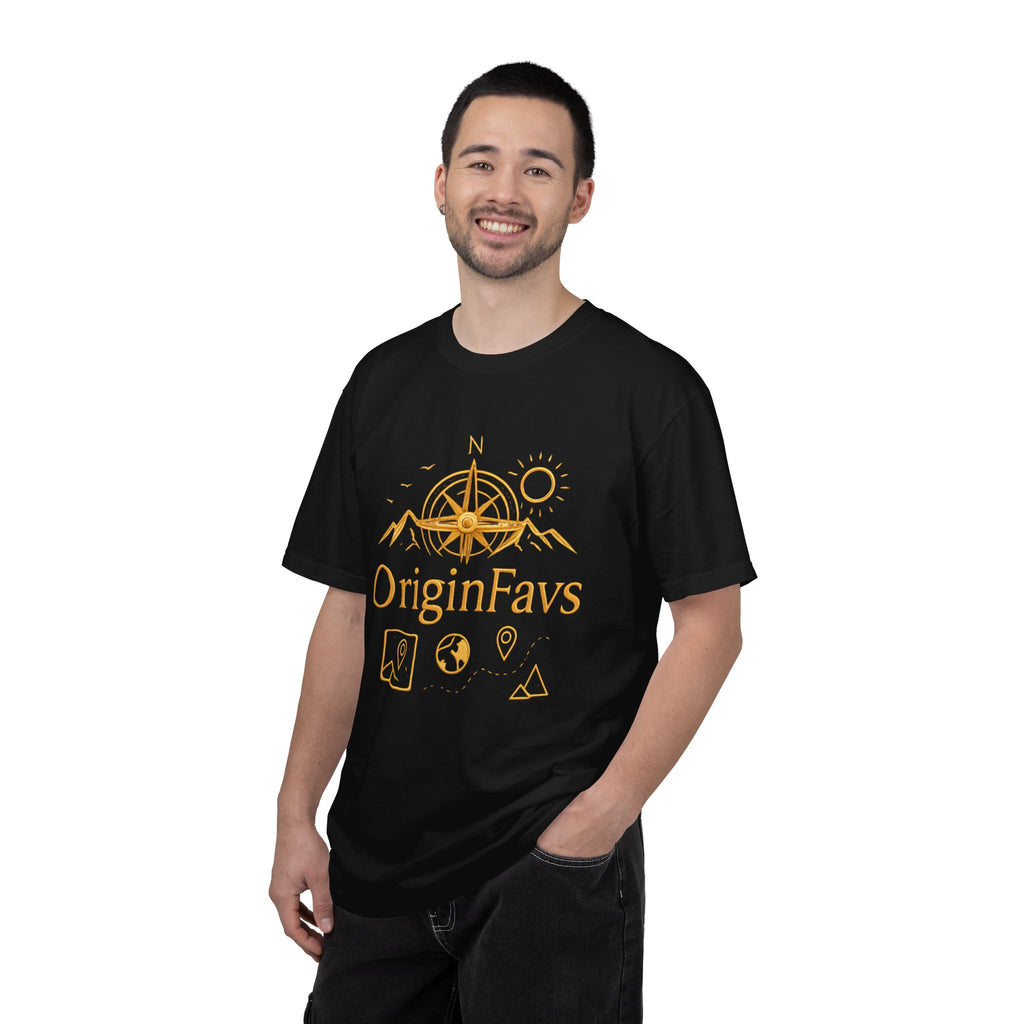 OriginFavs Compass Graphic T-Shirt — Adventure Travel Tee