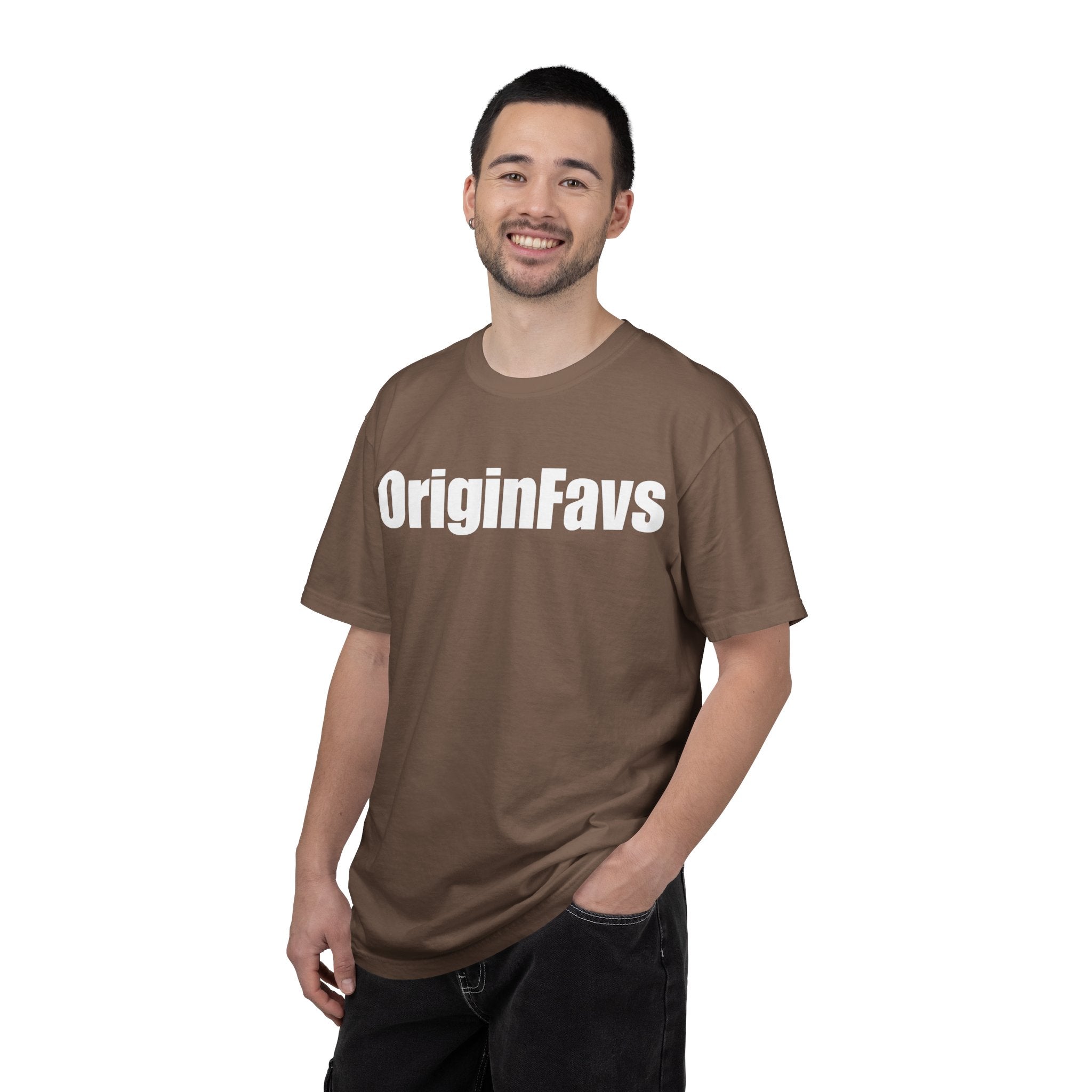 Copy of OriginFavs Logo T‑Shirt — Minimal Text Graphic Tee