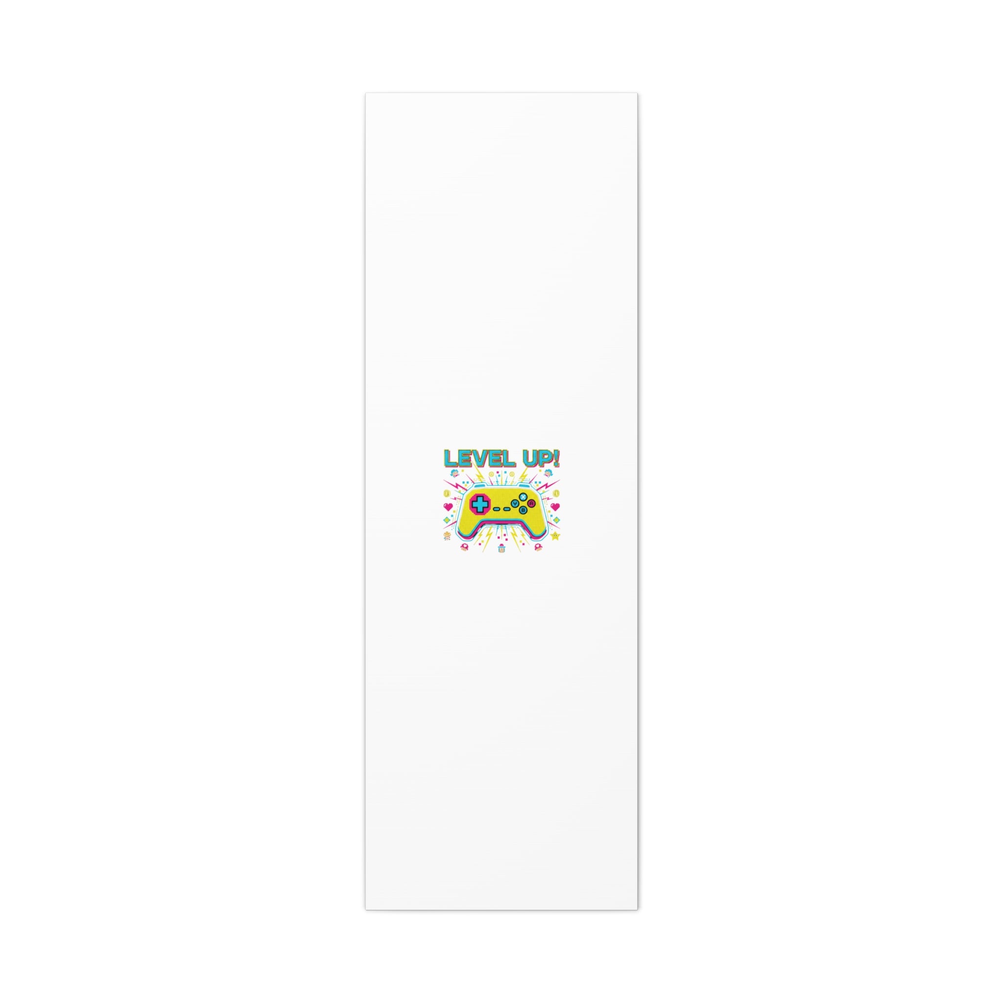 Level Up! Pixel Controller Canvas | Gaming Geek Culture, Retro Pixel Art