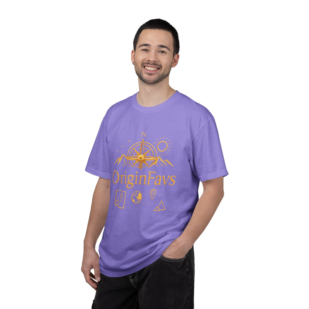OriginFavs Compass Graphic T-Shirt — Adventure Travel Tee