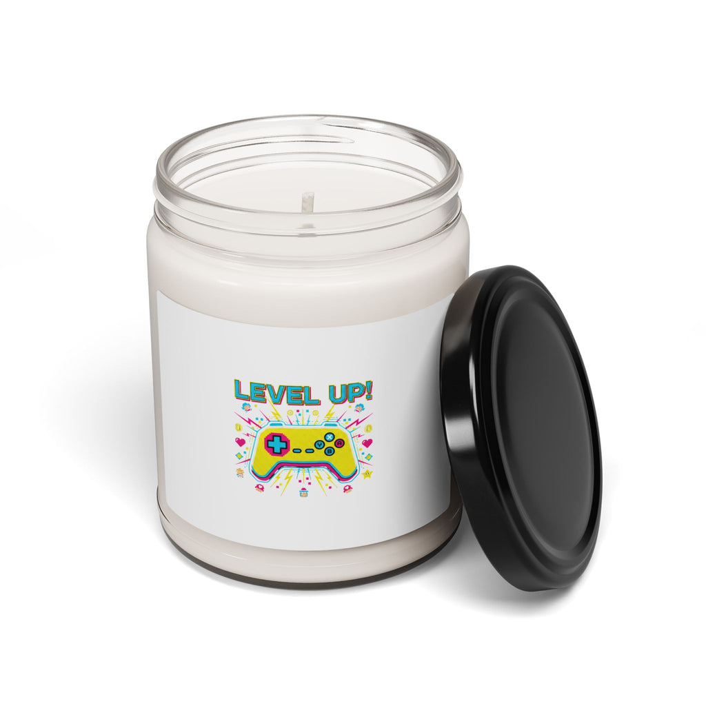 Level Up! Pixel Controller Candle | Gaming Decor, Retro Pixel Art