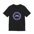 404 Not Found Pixel Circle Tee | Y2K Retro Tech, virtual pet nostalgia