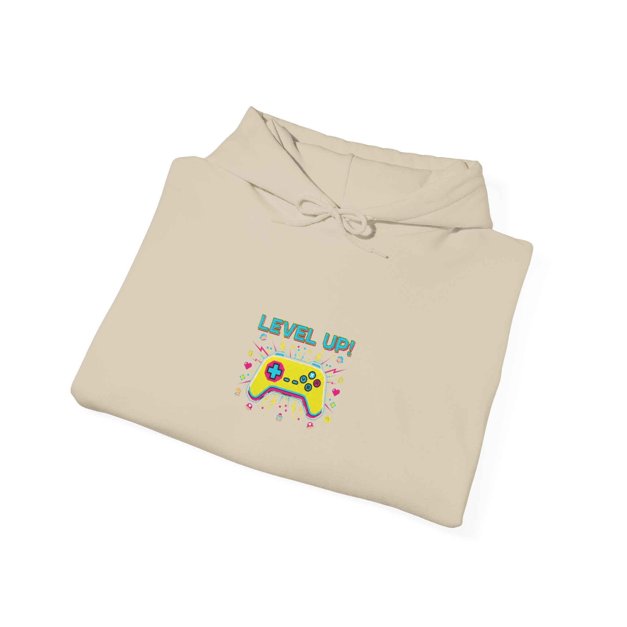 Level Up pixel controller Hoodie | gamer shirt, pixel art design