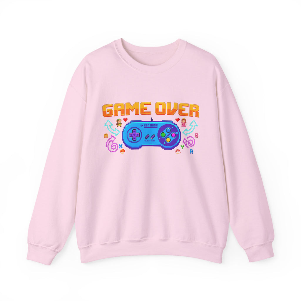 Game Over Controller Sweatshirt — Retro Gamer Crewneck