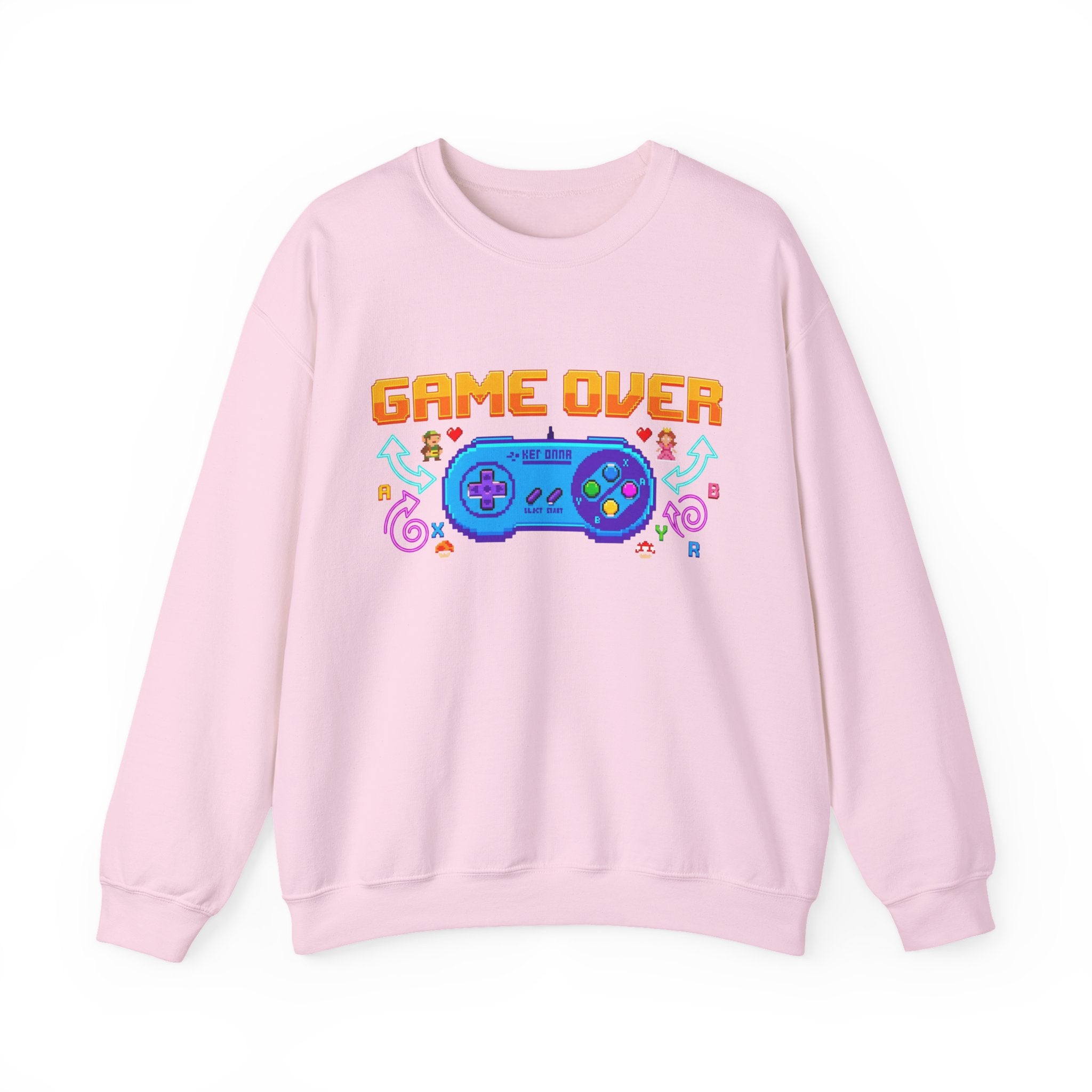 Game Over Controller Sweatshirt — Retro Gamer Crewneck