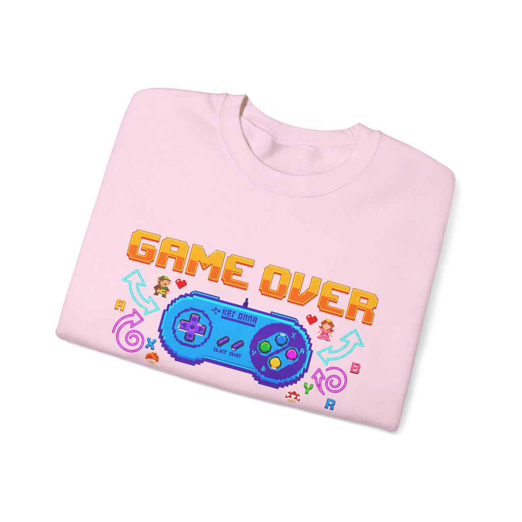 Game Over Controller Sweatshirt — Retro Gamer Crewneck