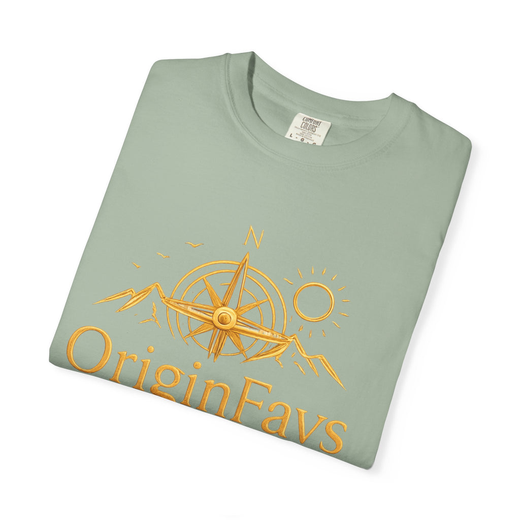 OriginFavs Compass Graphic T-Shirt — Adventure Travel Tee