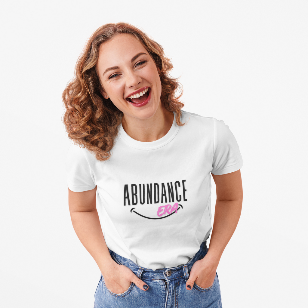 Abundance Era T-Shirt — Positive Vibes Graphic Tee