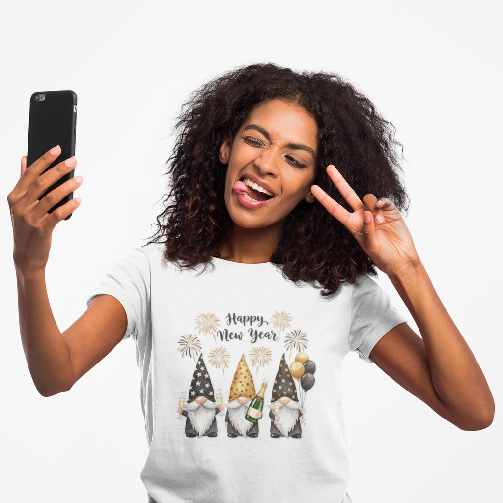Happy New Year Gnomes T-Shirt