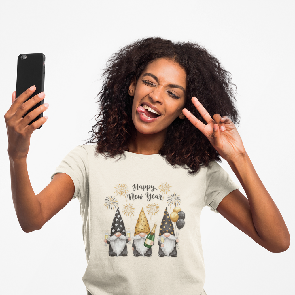 Happy New Year Gnomes T-Shirt