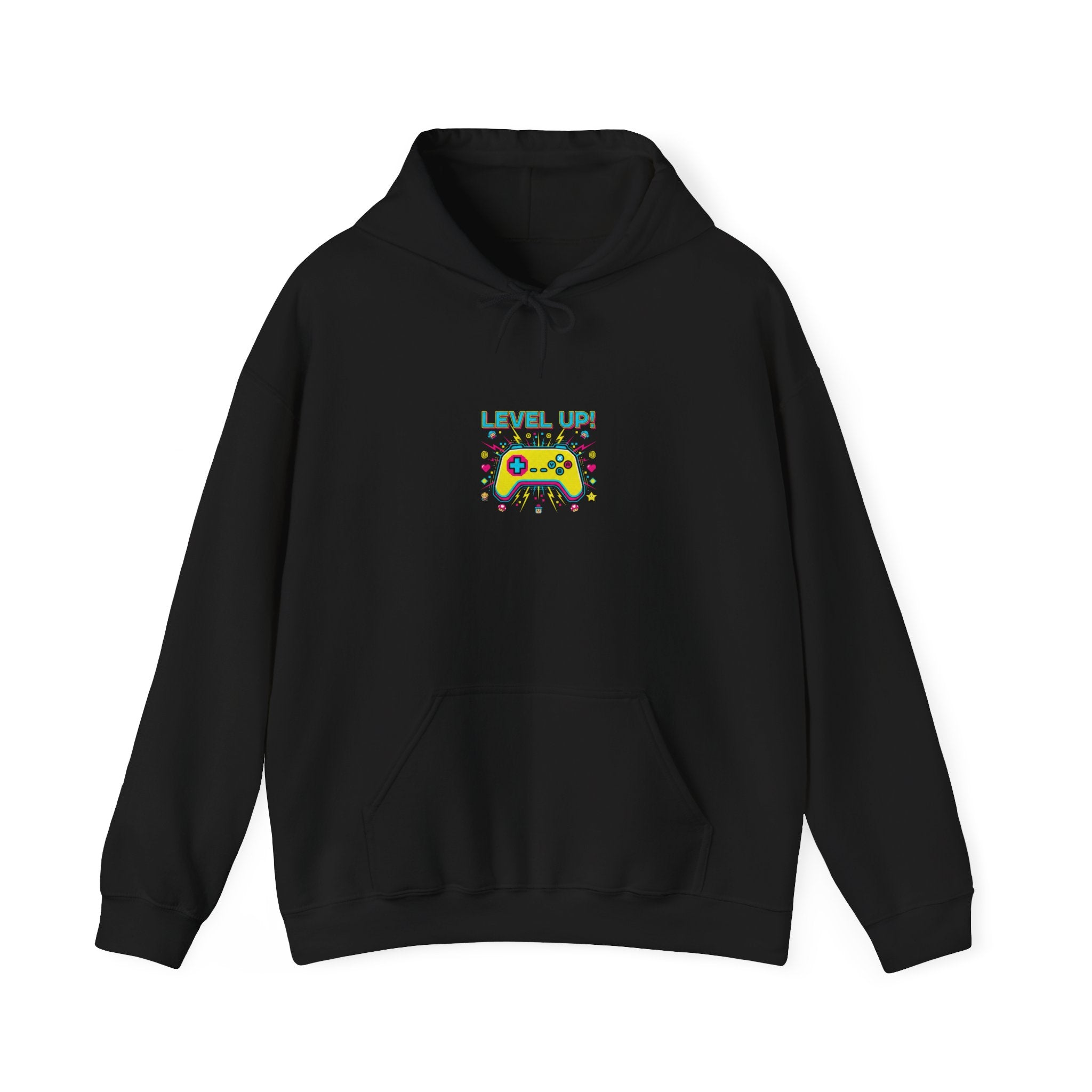 Level Up pixel controller Hoodie | gamer shirt, pixel art design