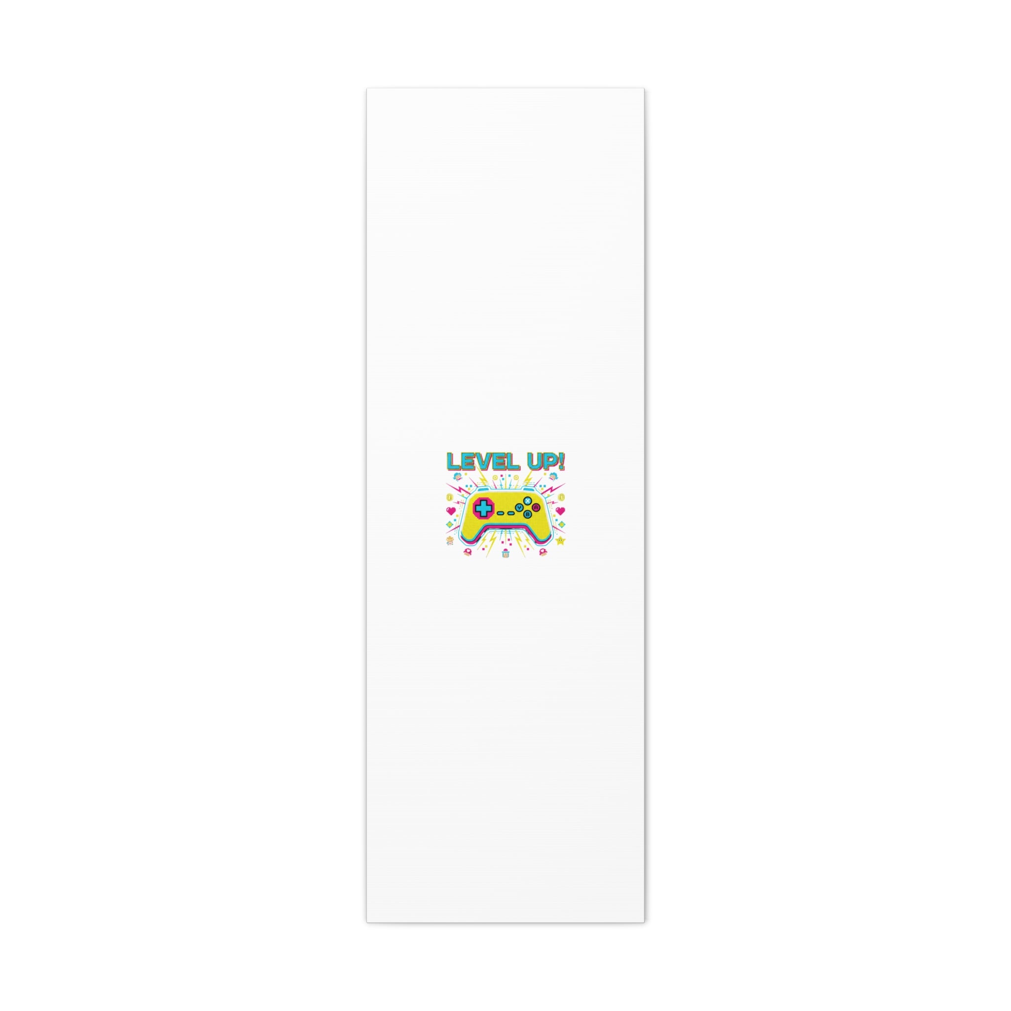 Level Up! Pixel Controller Canvas | Gaming Geek Culture, Retro Pixel Art