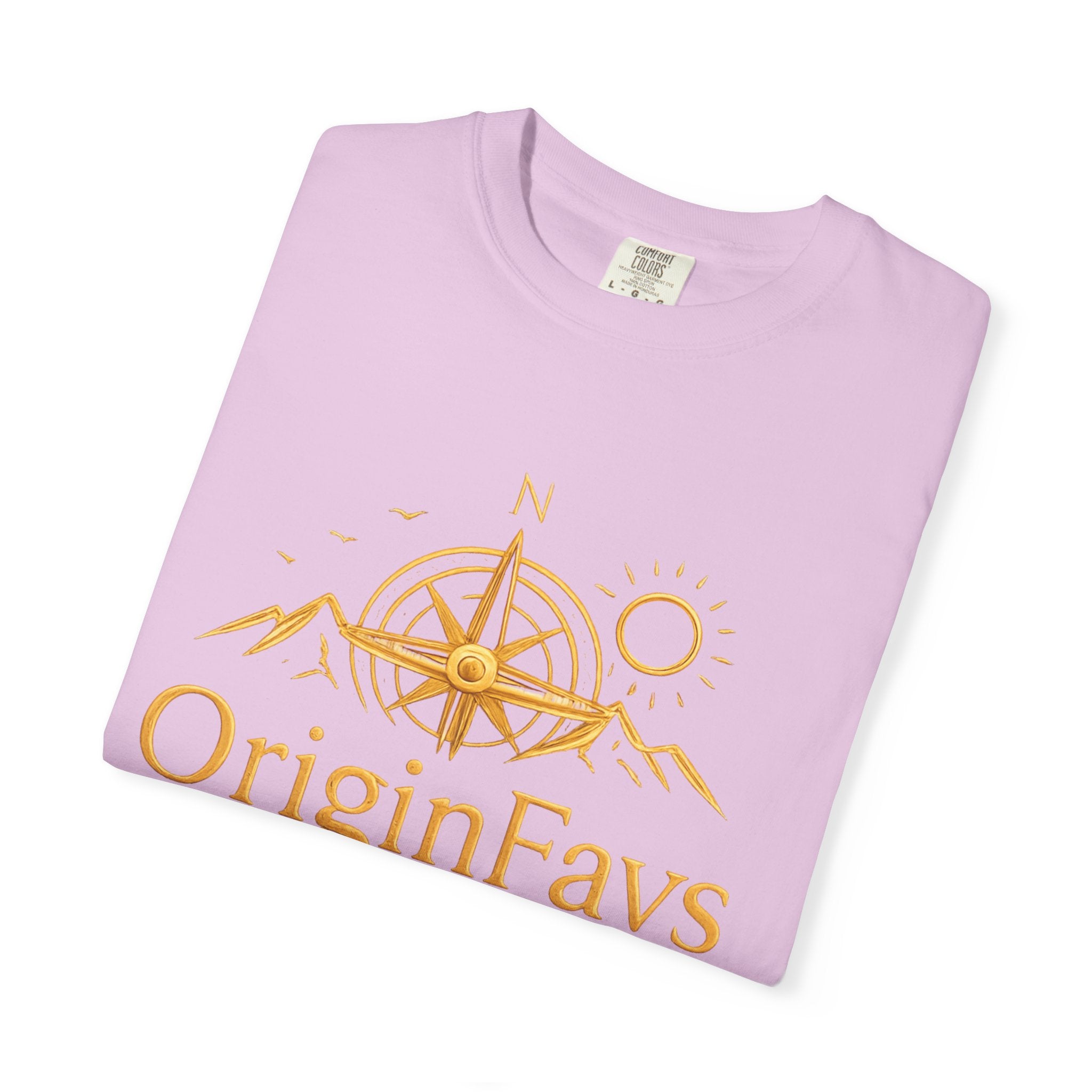 OriginFavs Compass Graphic T-Shirt — Adventure Travel Tee