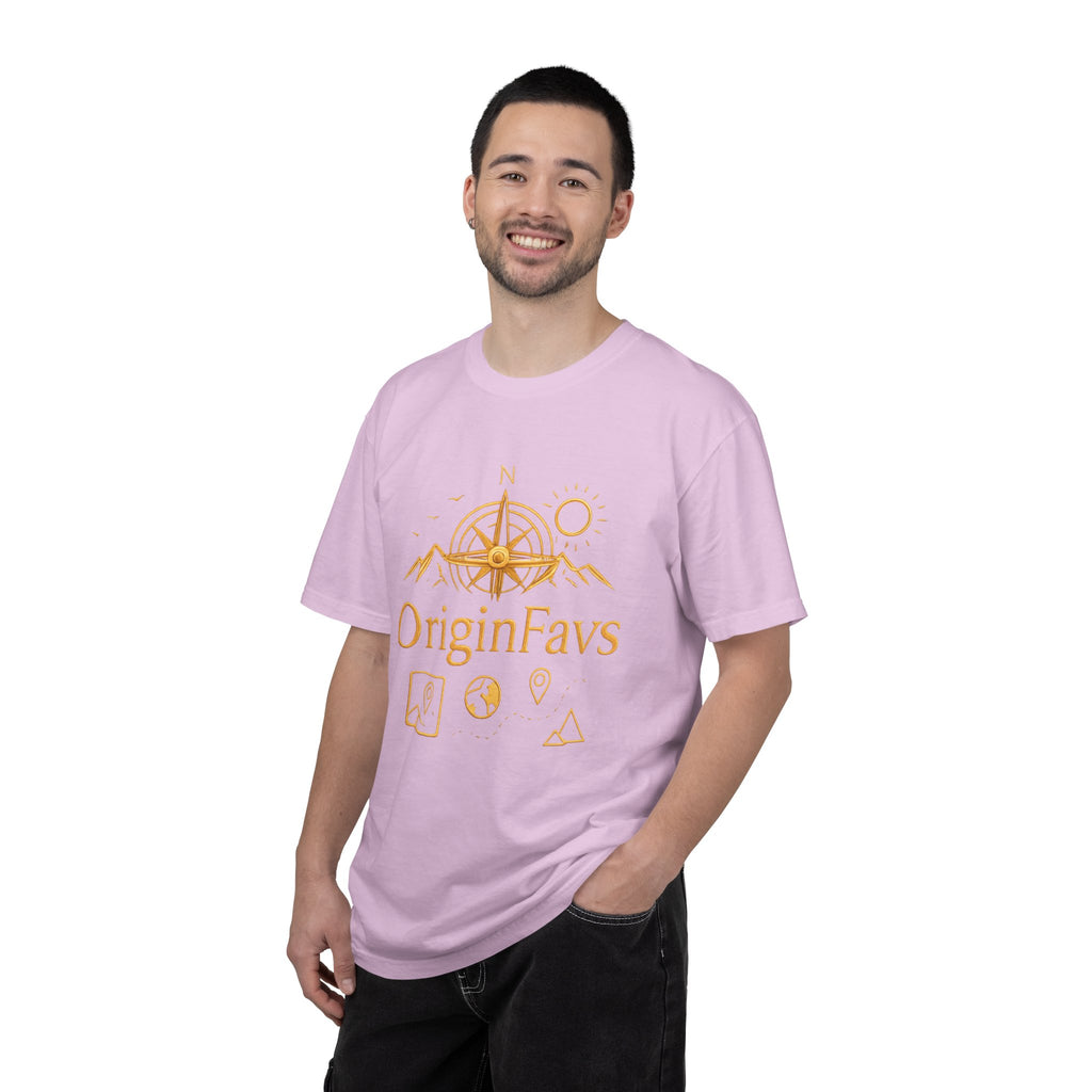 OriginFavs Compass Graphic T-Shirt — Adventure Travel Tee