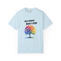 Born Original Never a Copy T-Shirt — Rainbow Tree Graphic Tee