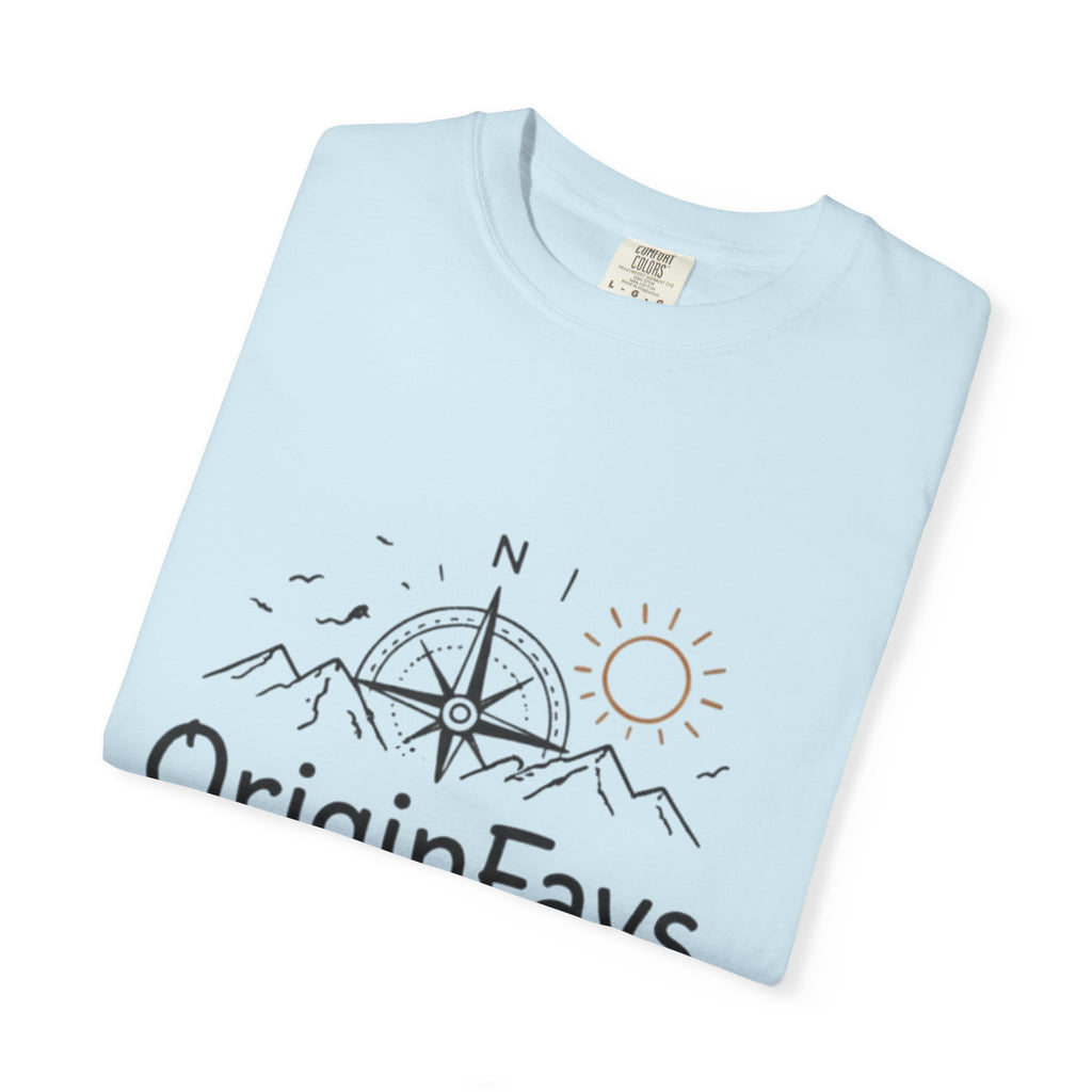 Travel Compass T-Shirt — 'OriginFavs' Adventure Graphic Tee