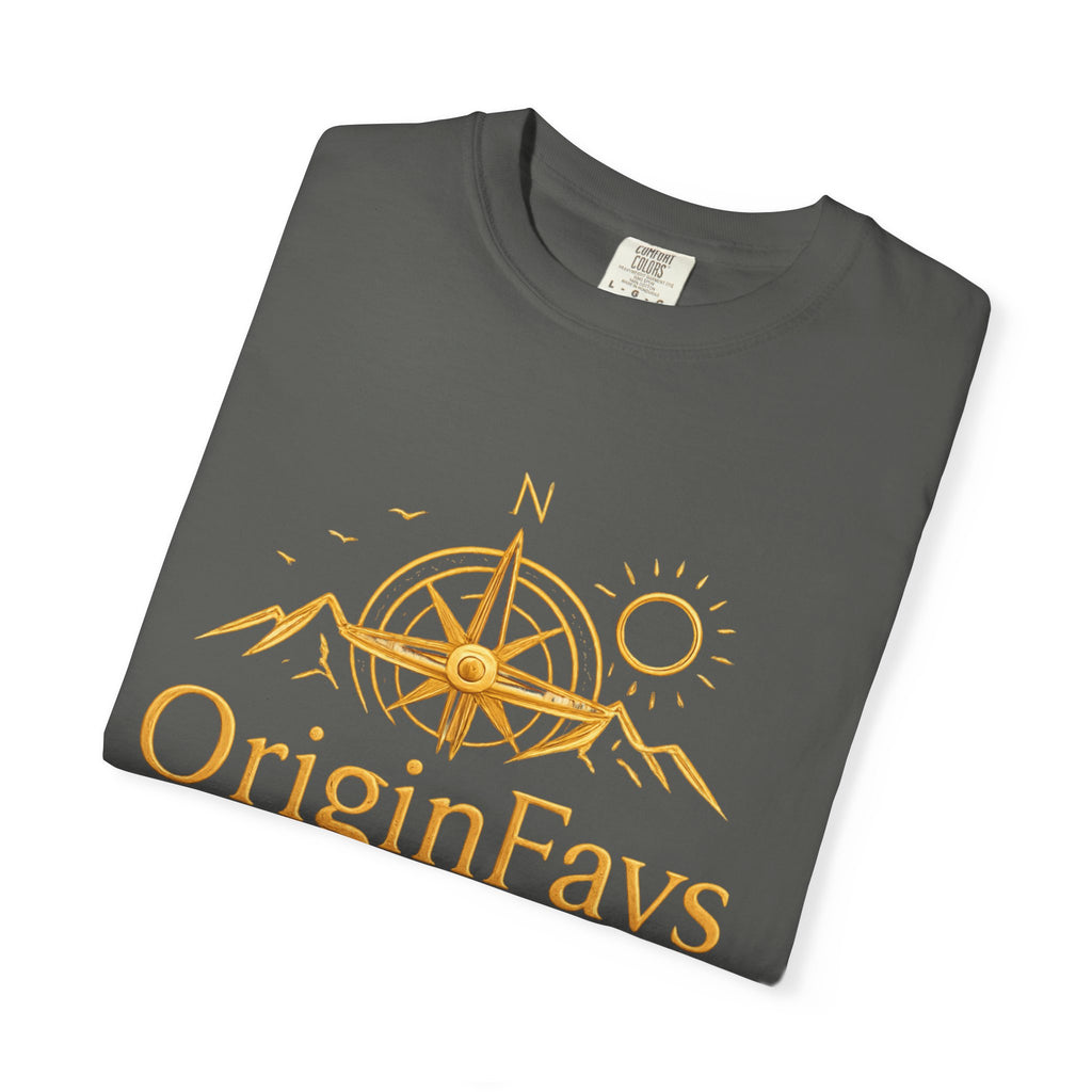 OriginFavs Compass Graphic T-Shirt — Adventure Travel Tee
