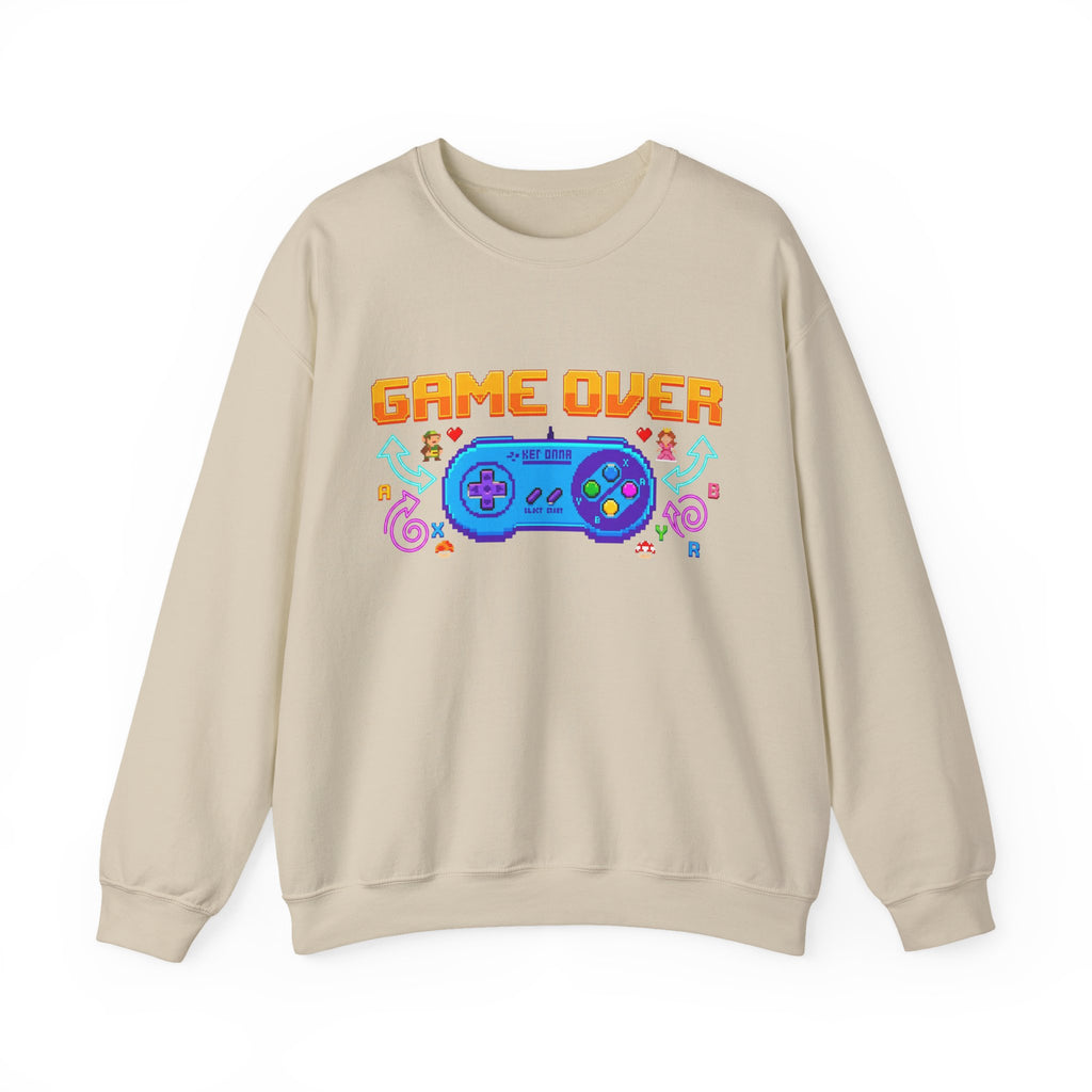 Game Over Controller Sweatshirt — Retro Gamer Crewneck