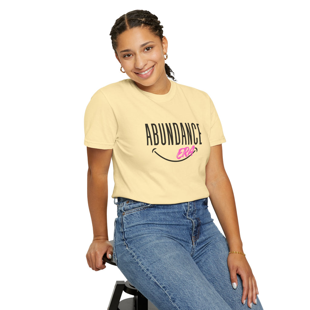 Abundance Era T-Shirt — Positive Vibes Graphic Tee