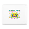 Level Up! Pixel Controller Canvas | Gaming Geek Culture, Retro Pixel Art