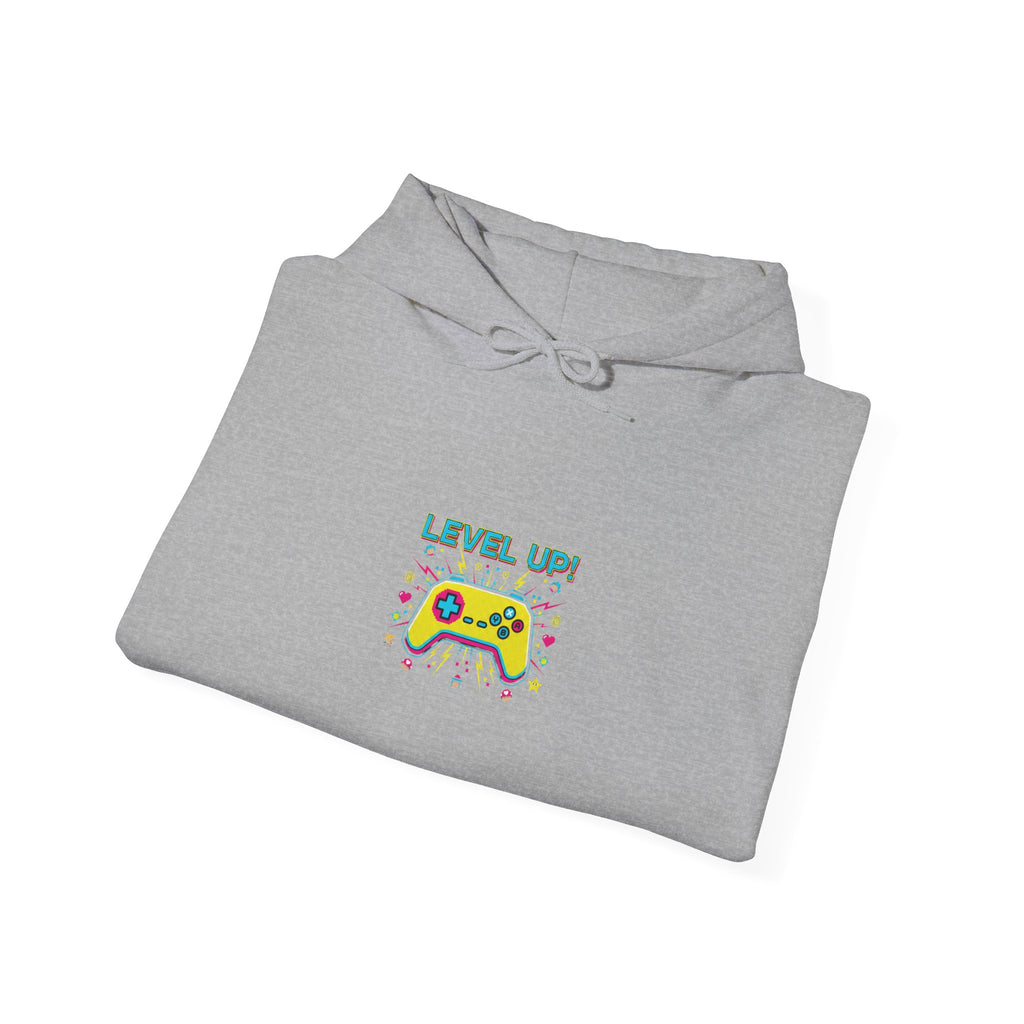 Level Up pixel controller Hoodie | gamer shirt, pixel art design