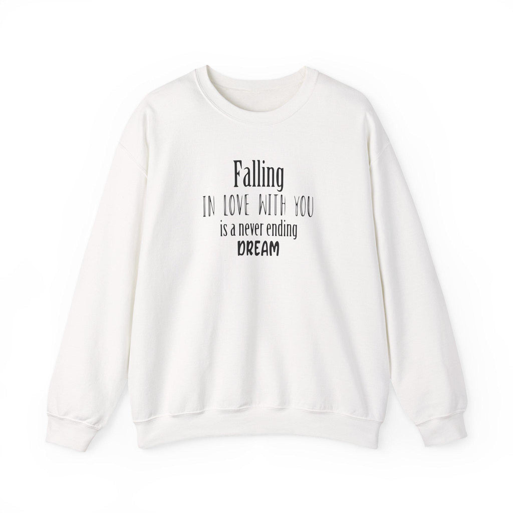Blissful Romance Quote Crewneck