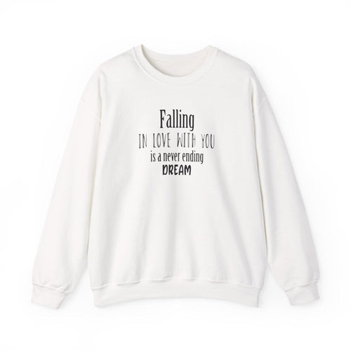 Blissful Romance Quote Crewneck