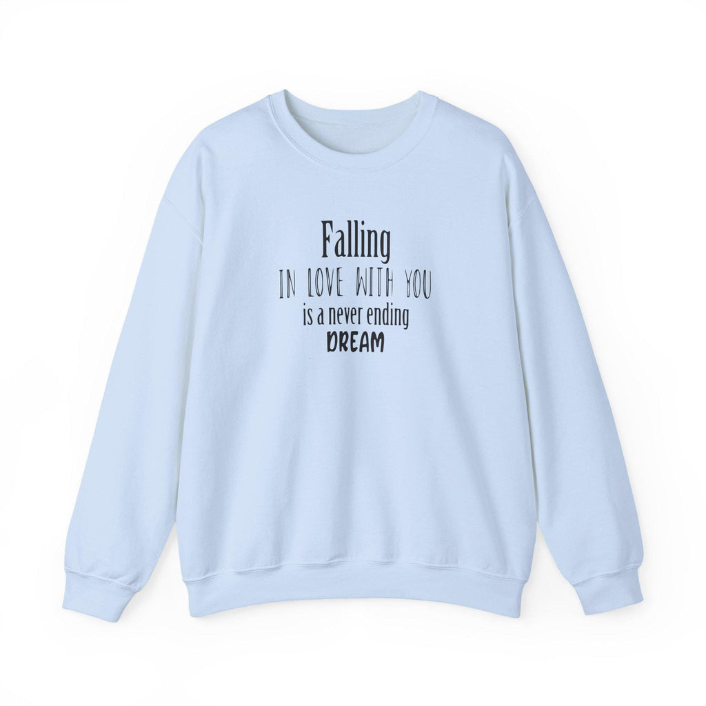 Blissful Romance Quote Crewneck