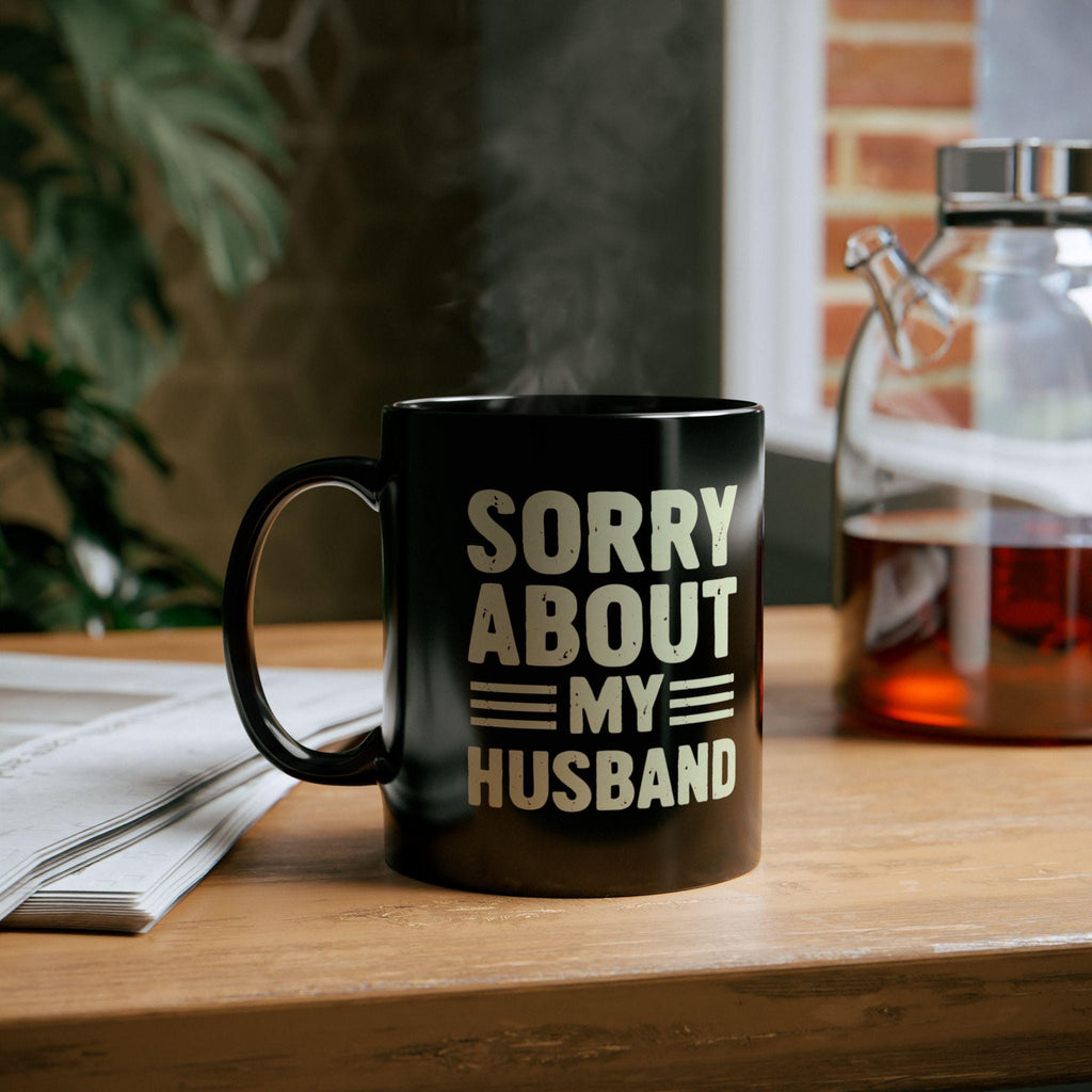 Charming Apologetic Black Mug