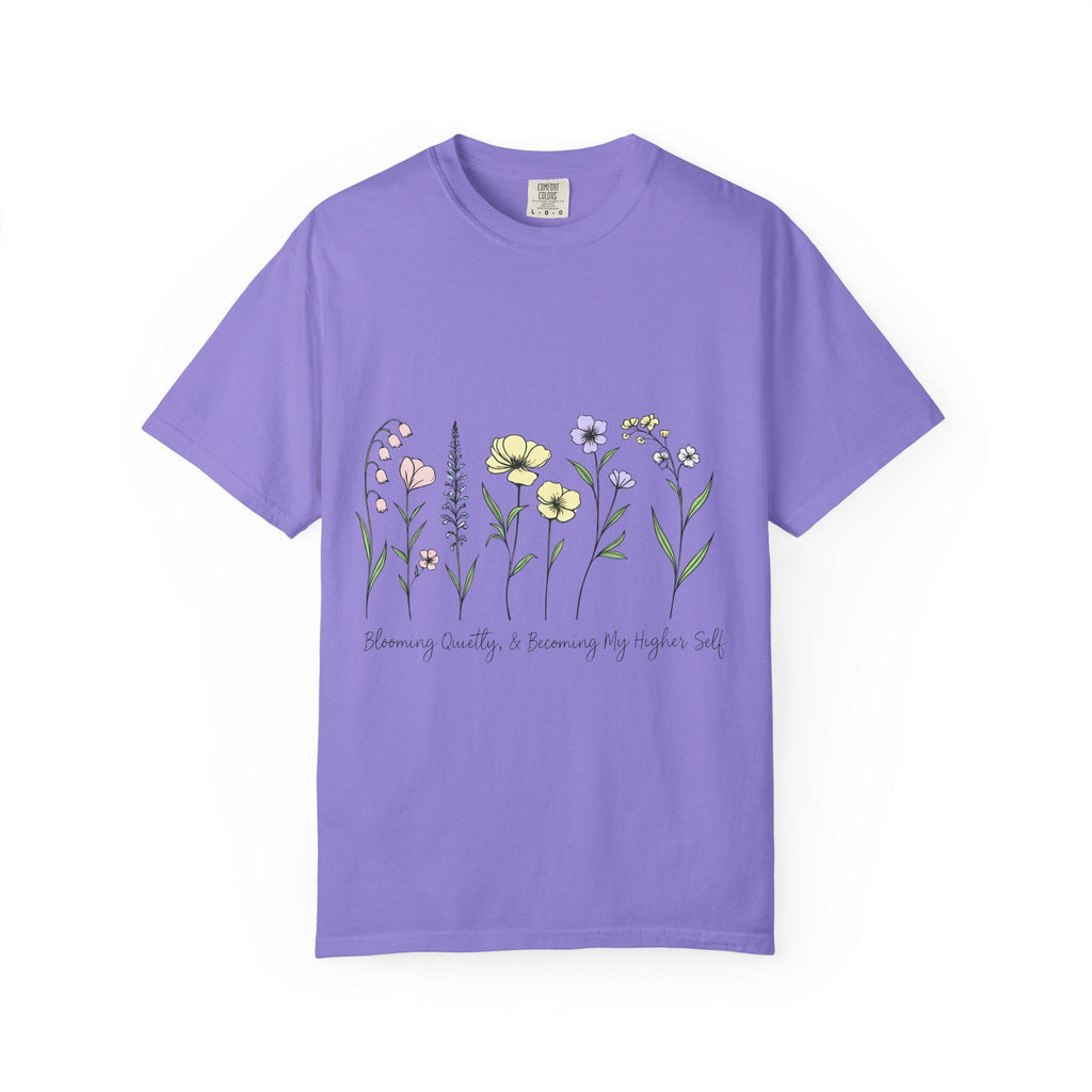 Wildflower Sketch T-shirt | Botanical Floral Illustration