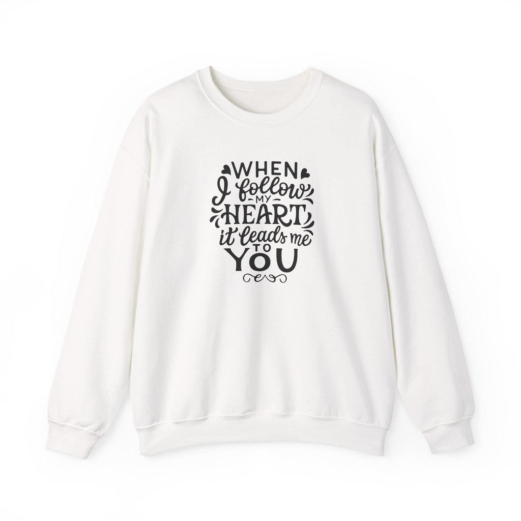 Charming Love Quote Crewneck