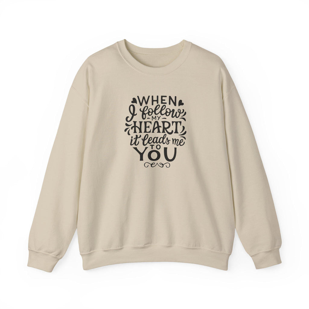 Charming Love Quote Crewneck