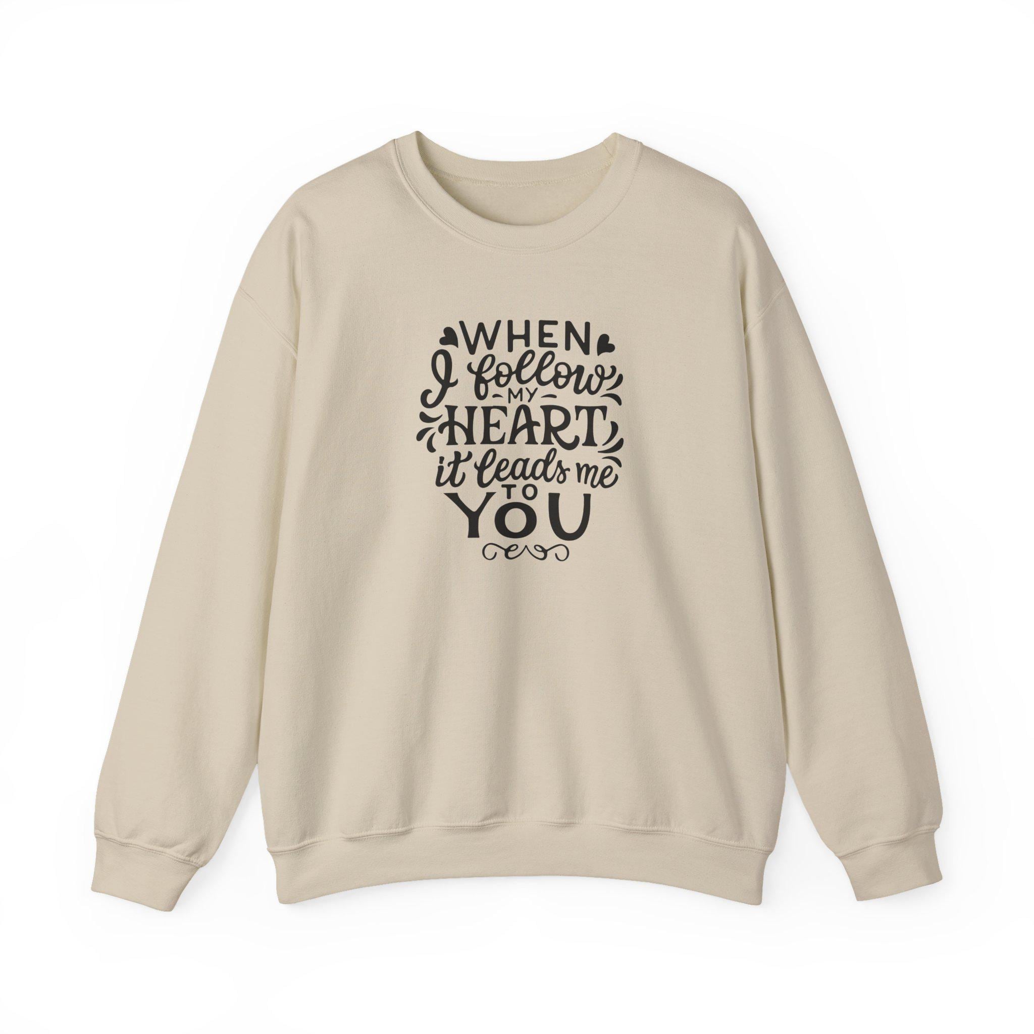 Charming Love Quote Crewneck