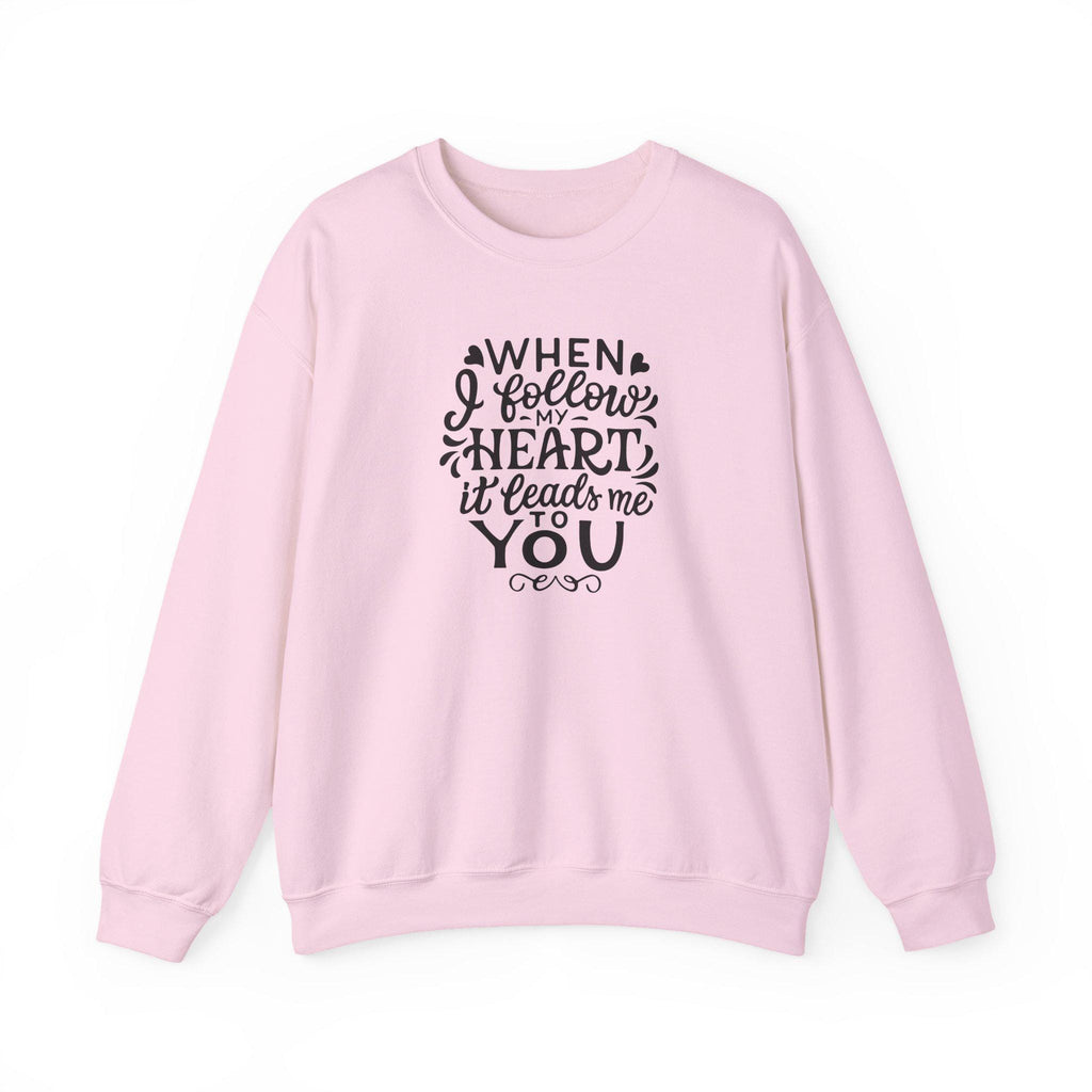 Charming Love Quote Crewneck