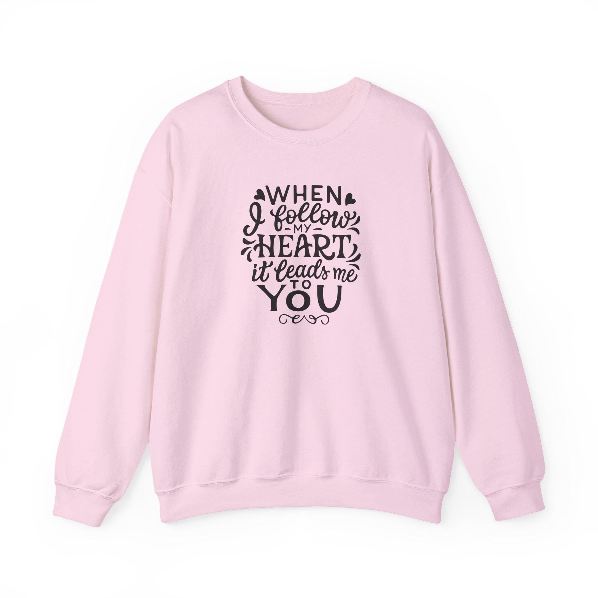 Charming Love Quote Crewneck