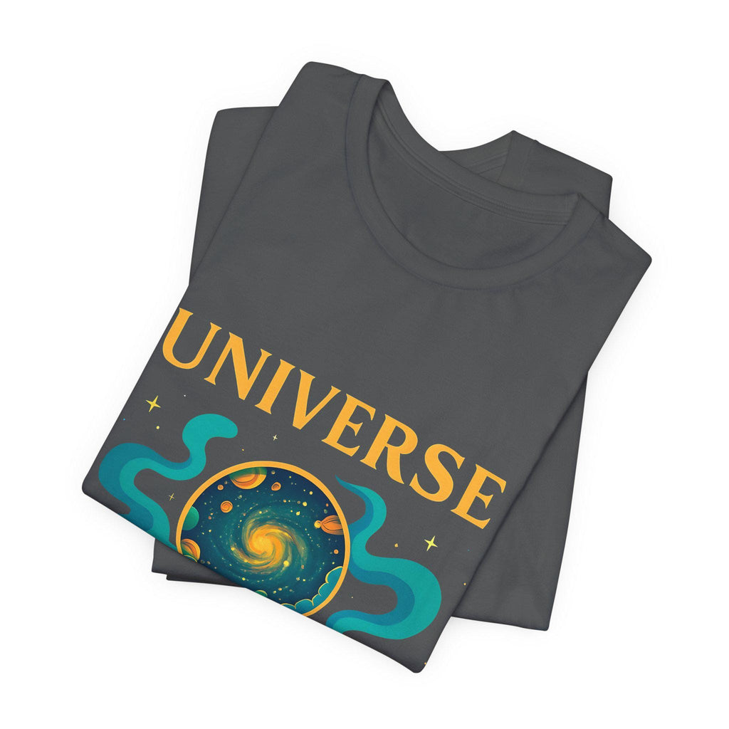 Universe Hand Holding Galaxy Tee | celestial illustration, planet artwork