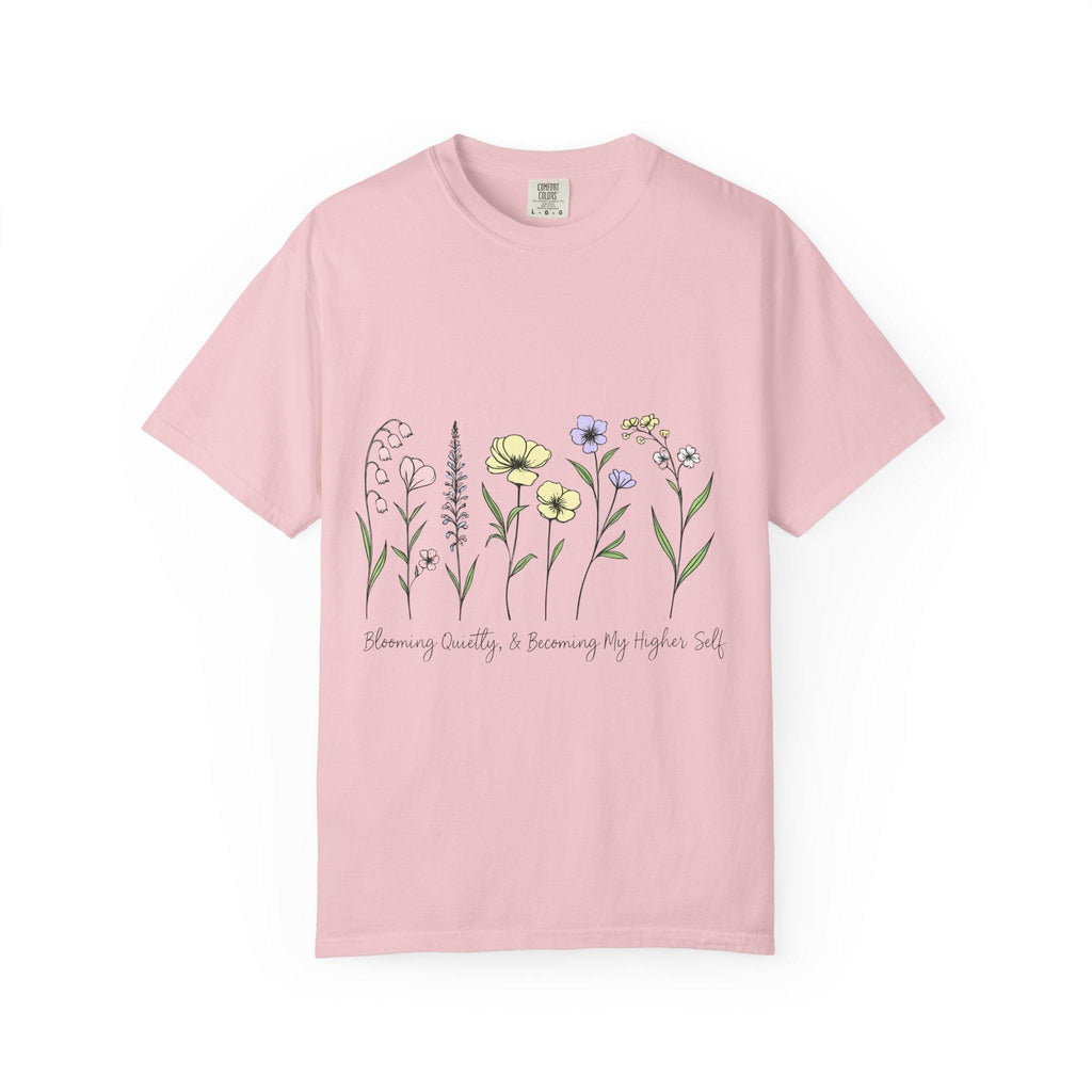 Wildflower Sketch T-shirt | Botanical Floral Illustration