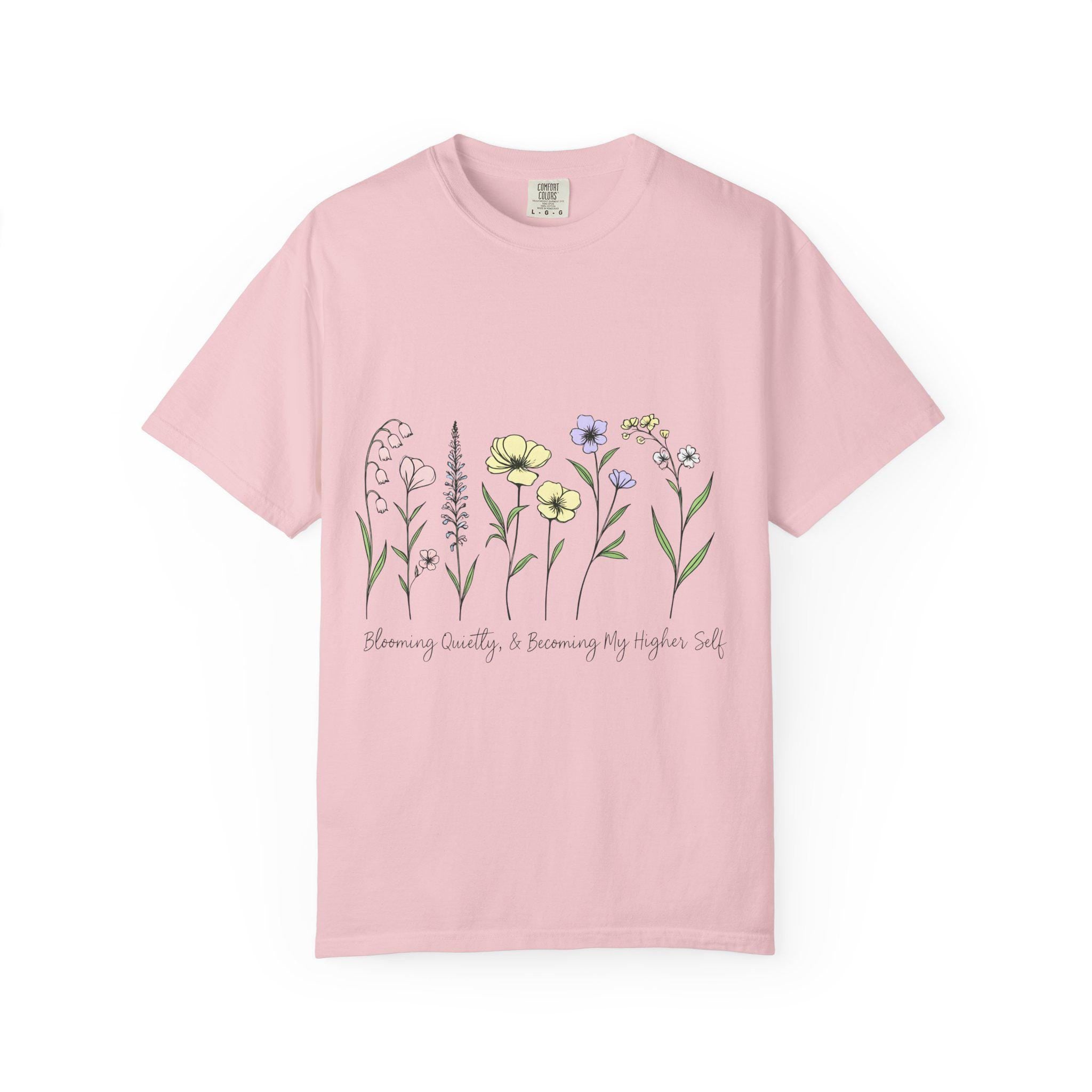 Wildflower Sketch T-shirt | Botanical Floral Illustration